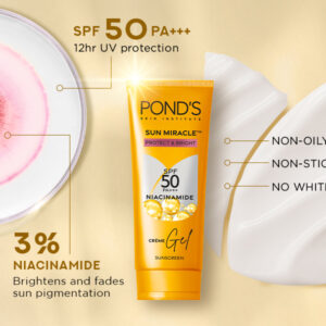 POND's Pimple Clear, SUNSCREEN, 100G, For Glowing Skin, With Active Thymo-T Essence Formula, Helps Reduce Pimples In 3 Days SUNSCREEN Controls Oil, Reduces Blackheads Brand: POND'S - 100g pack 2
